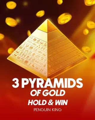 3 Pyramids of Gold Hold Win slot at Bearo Casino